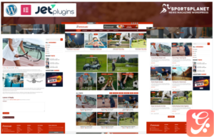 Sports Planet - News & Magazine WordPress Theme