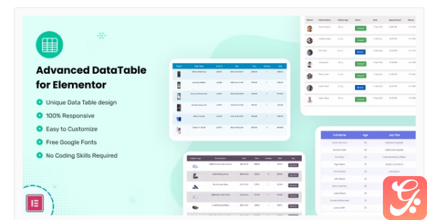 Datalentor %E2%80%93 Advanced DataTable for Elementor