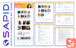 Sapid WordPress eCommerce Theme - FREE