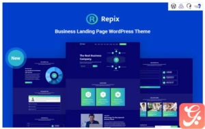 Repix - Business Landing Responsive WordPress Theme