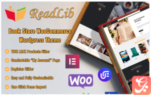 ReadLib - Book Store WooCommerce Theme