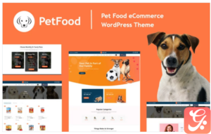 Pet Food WooCommerce WordPress Theme