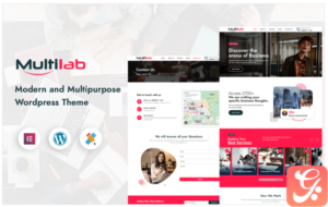 Multilab Consulting Business WordPress Theme
