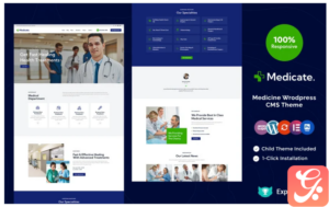 Medicate - Medical Elementor WordPress Theme