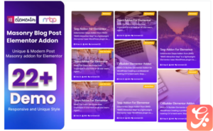 Masonry Blog Post WordPress Plugin For Elementor