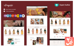Lingerie - Lingerie, Ladies Wear, Shapewear, Swimwear & Bikini Store Elementor WooCommerce Theme