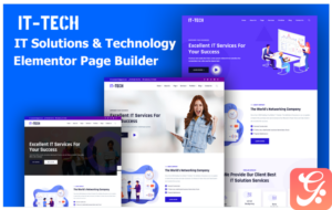 ItTech - IT Solutions, Technology & Multipurpose WordPress Theme