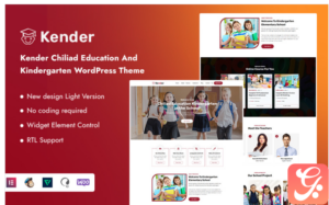 Kender - Chiliad Education And Kindergarten WordPress Theme