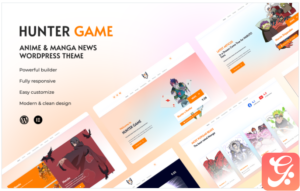 Hunter Game - Anime & manga News WordPress Theme