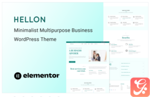 Hellon - Minimalist Multipurpose Fully Responsive Business WordPress Theme