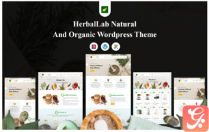 HerbalLab Natural and Organic Wordpress Theme