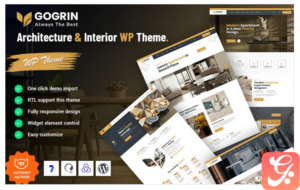 Gogrin - Architecture and Interior Design WordPress Theme