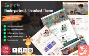 Gogrin - Kindergarten & Preschool WordPress Theme