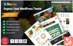Gogrin - Organic Food Responsive WordPress Theme