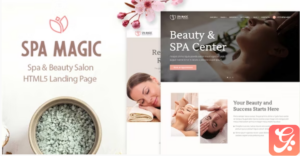 SpaMagic - Beauty Spa Salon Wellness Center HTML