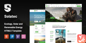 Solatec - Ecology & Solar Energy HTML5 Template