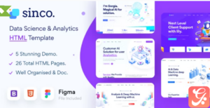 Sinco - Data Science & Analytics HTML5 Template