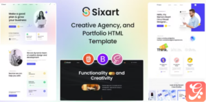 Sixart - Digital Agency HTML Template