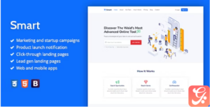 Smart - Marketing HTML Landing Page Template