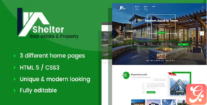 Shelter - Real Estate Template