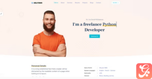 Selfown - Personal Portfolio Bootstrap 5 Template