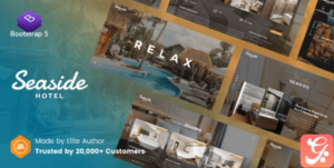 Seaside - Hotel Booking Boostrap 5 Template