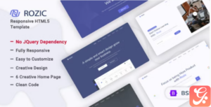 Rozic - Creative HTML5 Template