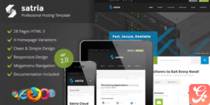 Satria - Professional Hosting HTML Template