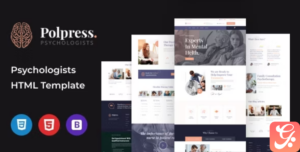 Polpress – Psychiatric therapy HTML Template