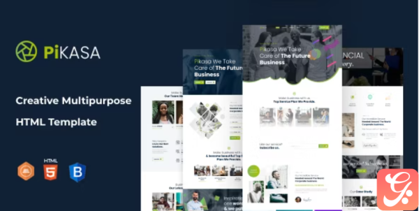 Pikasa - Creative Multipurpose HTML Template
