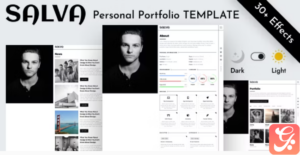 Personal Portfolio Html Template - Salva