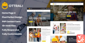 Ottrali - Construction Business Template