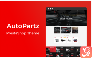 AutoPartz - Responsive Prestashop Theme