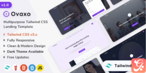 Ovaxo - Tailwind CSS Multipurpose Landing Template