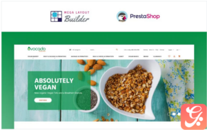 Avocado - Vegetarian Store PrestaShop Theme