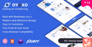 Oyoxo - Heating Air-conditioning Services Template