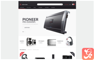 Audiogear Shop PrestaShop Theme