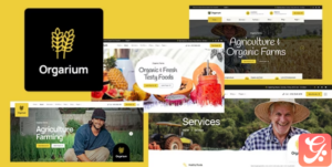 Orgarium - Agriculture & Farming React Template