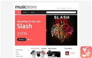 All Tastes Music PrestaShop Theme