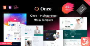 Oneo - One Page & Multipurpose Template