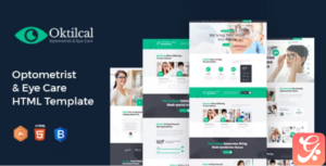 Oktilcal - Optometrist & Eye Care HTML Template
