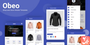 Obeo - Shop and Store Mobile Template