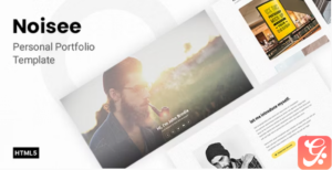 Noisee - Personal Portfolio Template