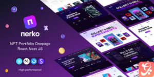 NFT Portfolio Landing Page