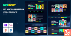 NFT Minting/Collection Landing Page HTML5 Template