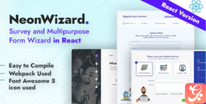 NeonWizard - React JS Questionnaire Multistep Form