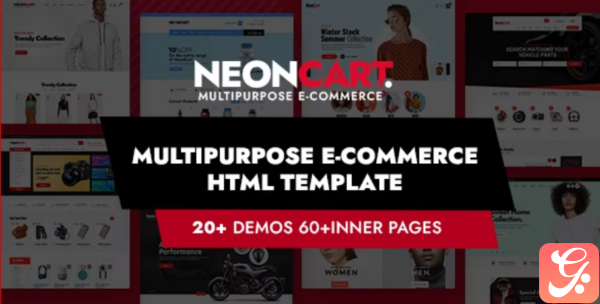 NeonCart Multipurpose Ecommerce Bootstrap 5 4 HTML Template