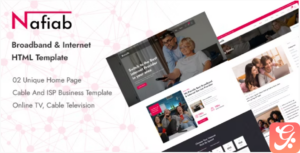 Nafiab - Broadband & Internet HTML Template