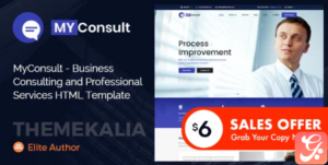 MyConsult - Business Consulting Service Template