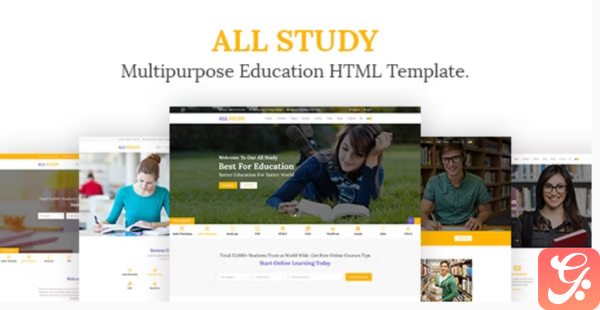All Study Multipurpose Education HTML Template